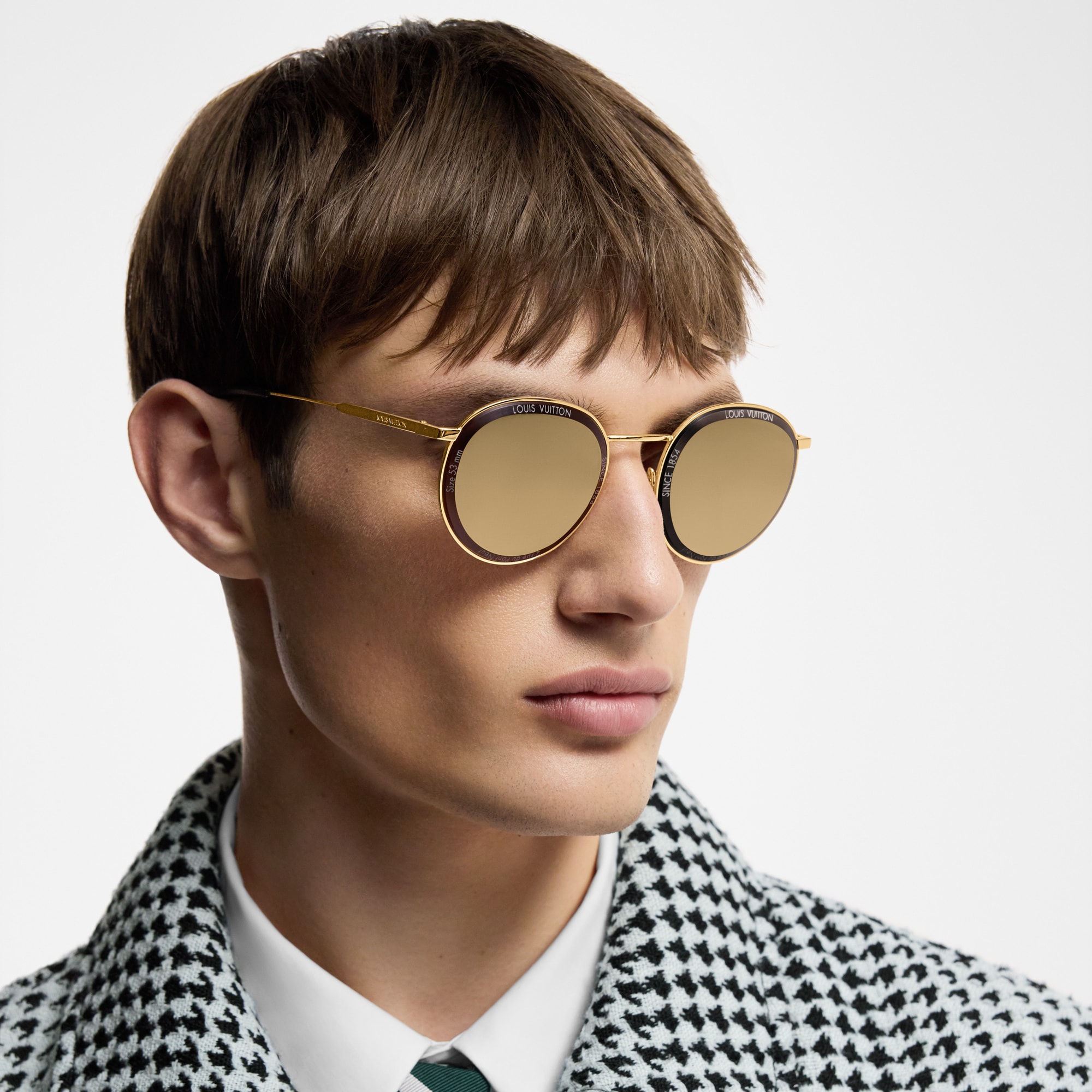 LV Super Vision Metal Round Sunglasses S00 - Men - Accessories